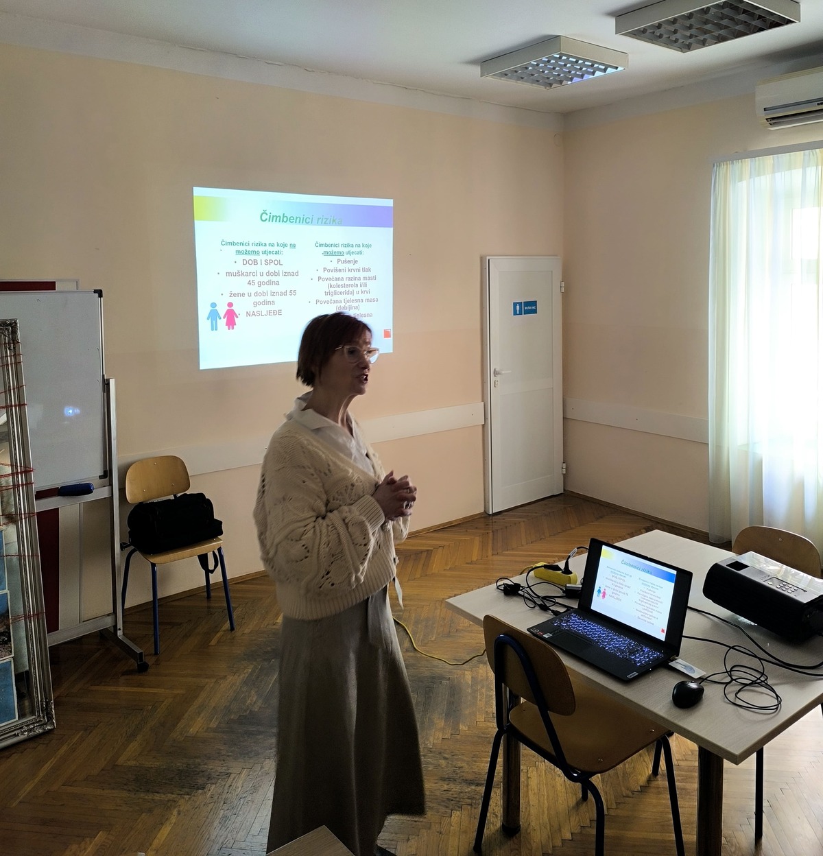 Predavanje „Važnost tjelesne aktivnosti u zlatnim godinama“ u sklopu projekta Zlatne godine