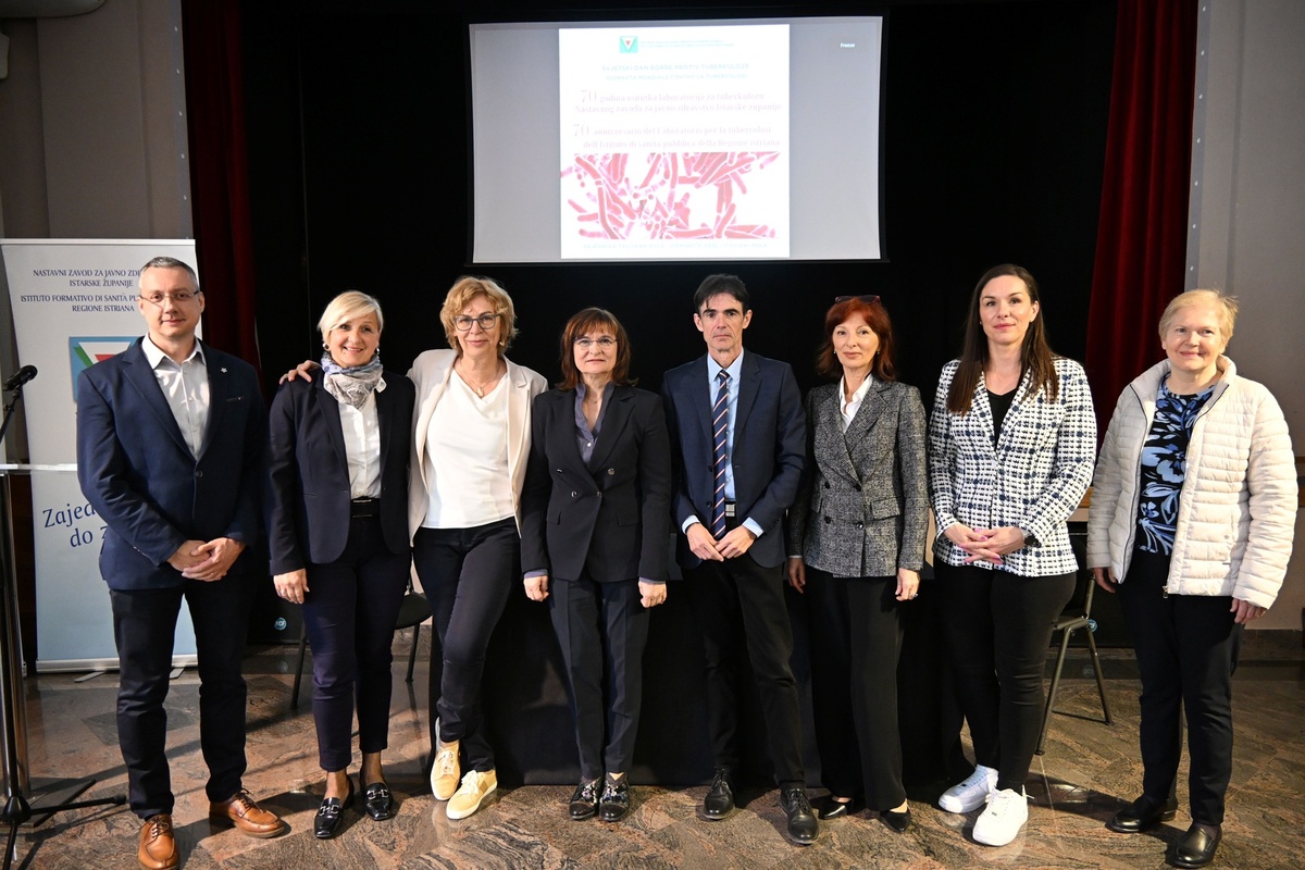 Obilježen Svjetski dan borbe protiv tuberkuloze i 70. godišnjica osnutka laboratorija za TBC pri Nastavnom zavodu za javno zdravstvo Istarske županije